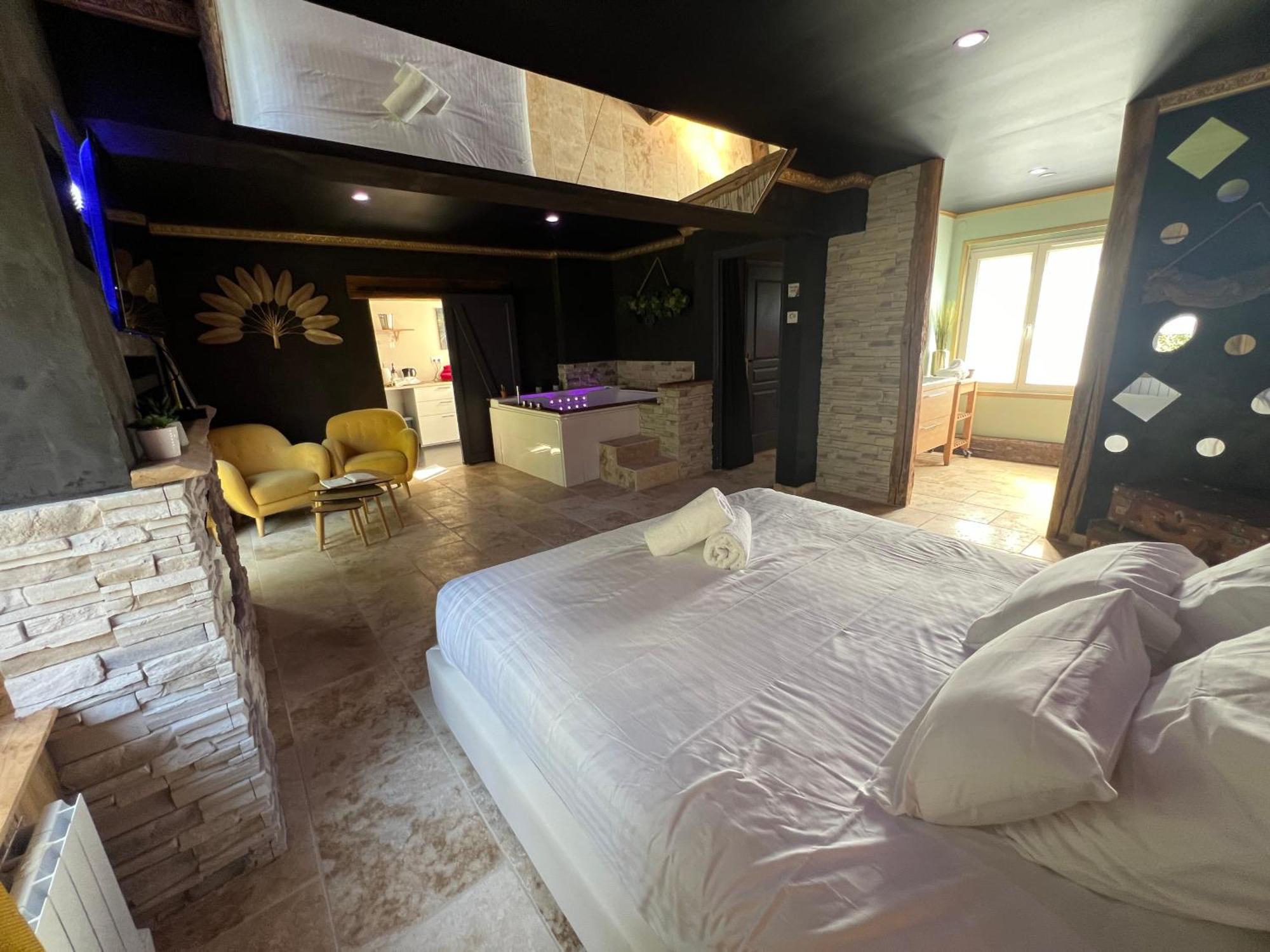 Le Lodge Des Charmes 5 Etoiles Leves Buitenkant foto