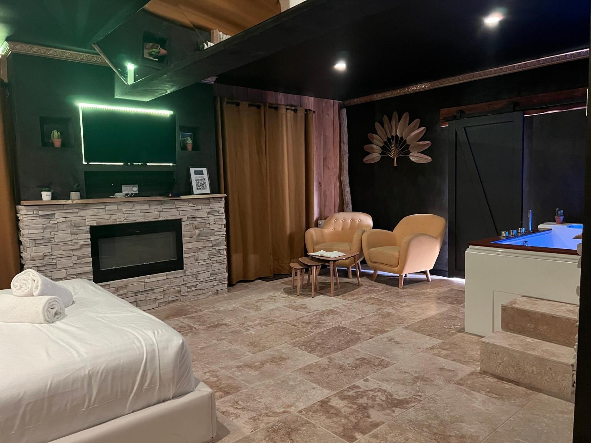 Le Lodge Des Charmes 5 Etoiles Leves Buitenkant foto