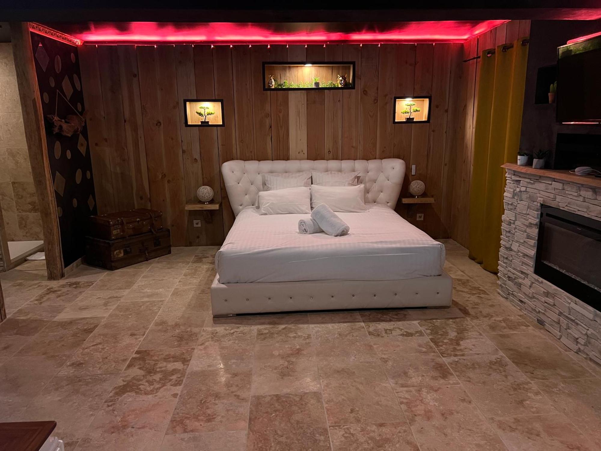 Le Lodge Des Charmes 5 Etoiles Leves Buitenkant foto