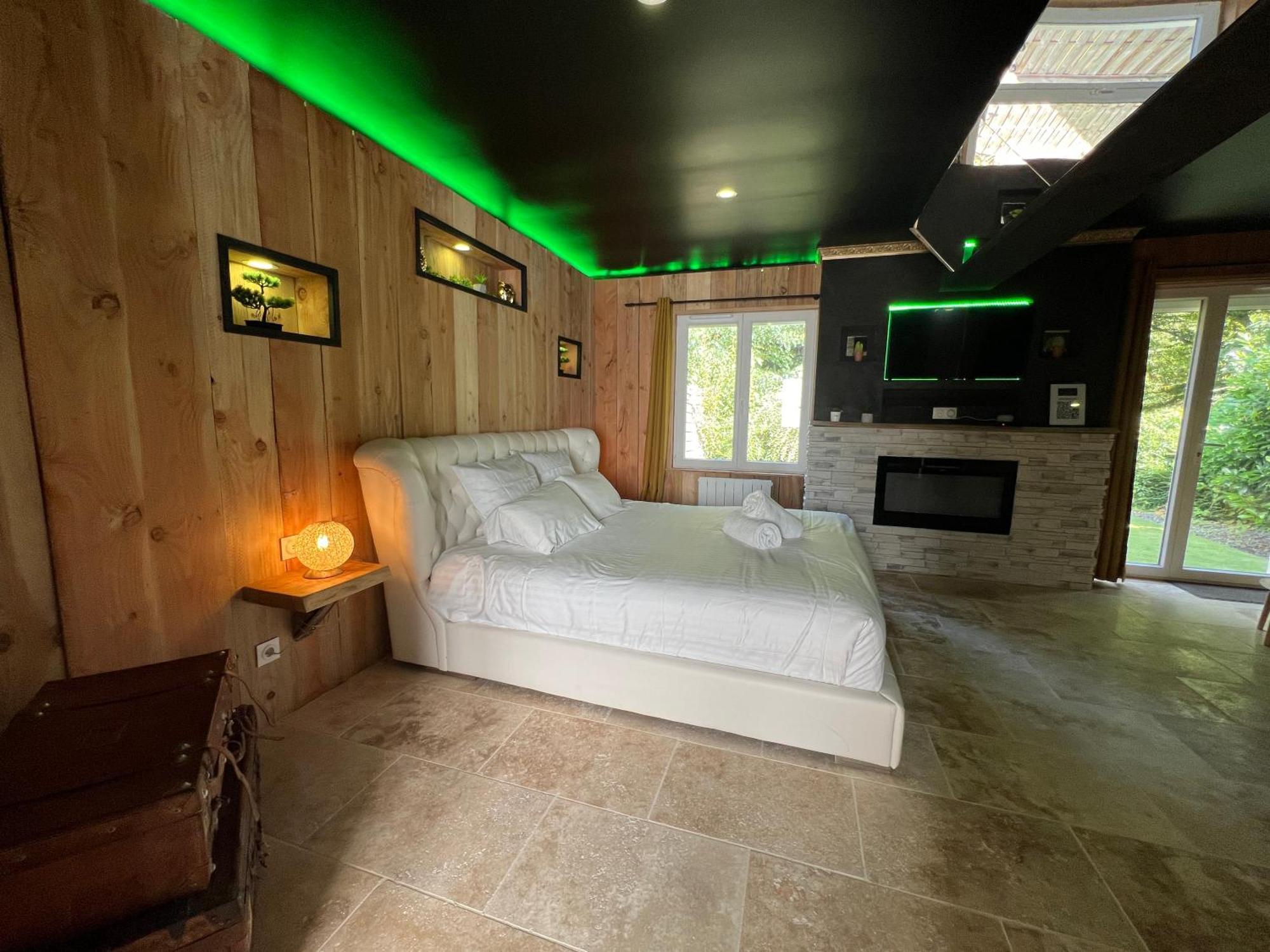 Le Lodge Des Charmes 5 Etoiles Leves Buitenkant foto