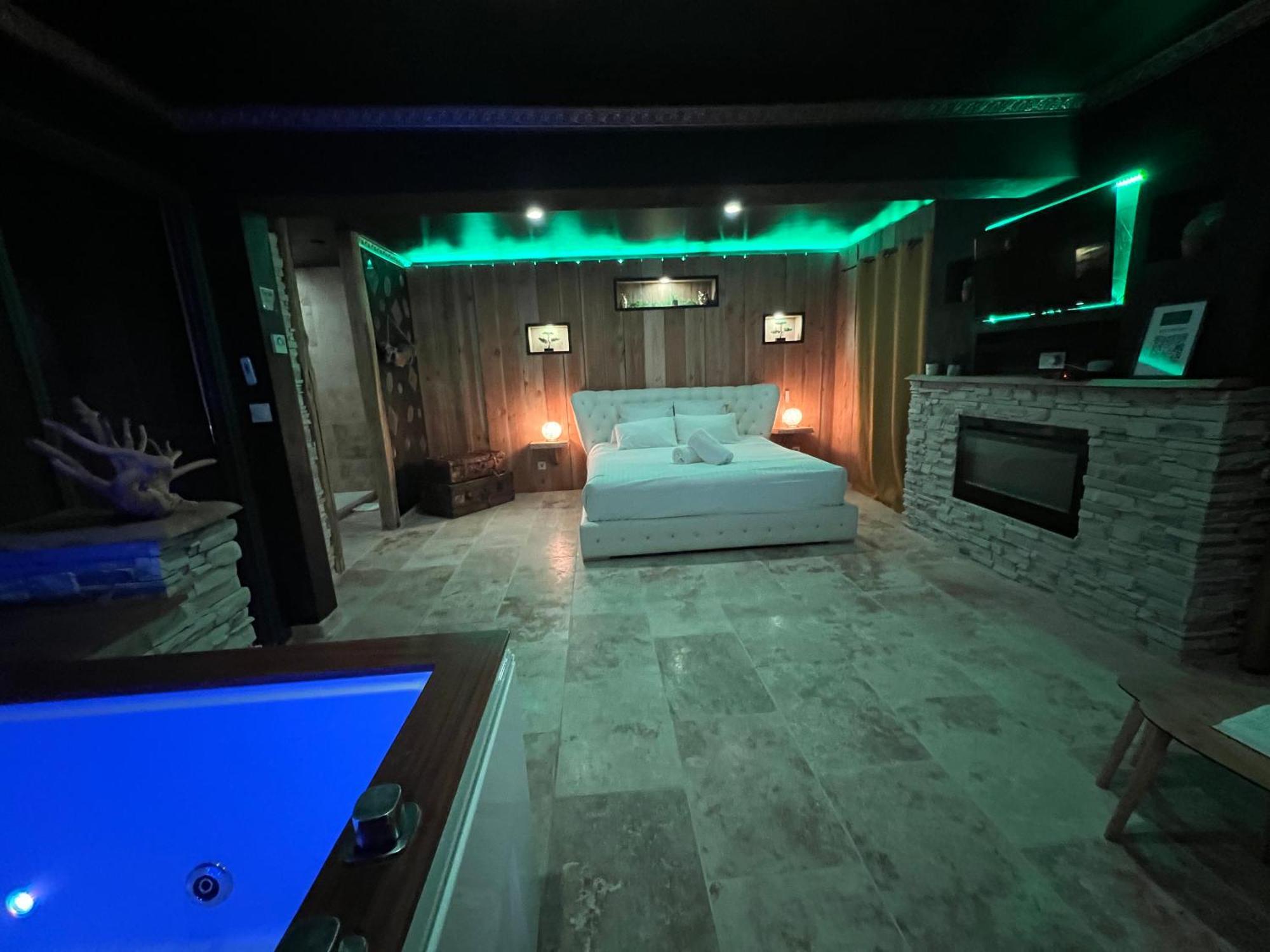 Le Lodge Des Charmes 5 Etoiles Leves Buitenkant foto